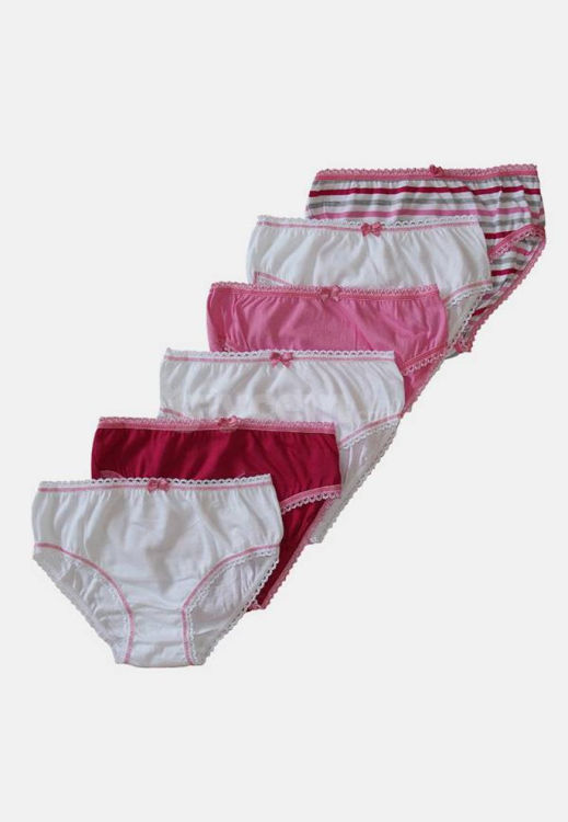 Picture of 4152B GIRLS COTTON BRIEFS-ECONOMIC 6 PACK